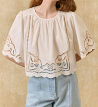 Louise Misha - Louvia Poplin Blouse