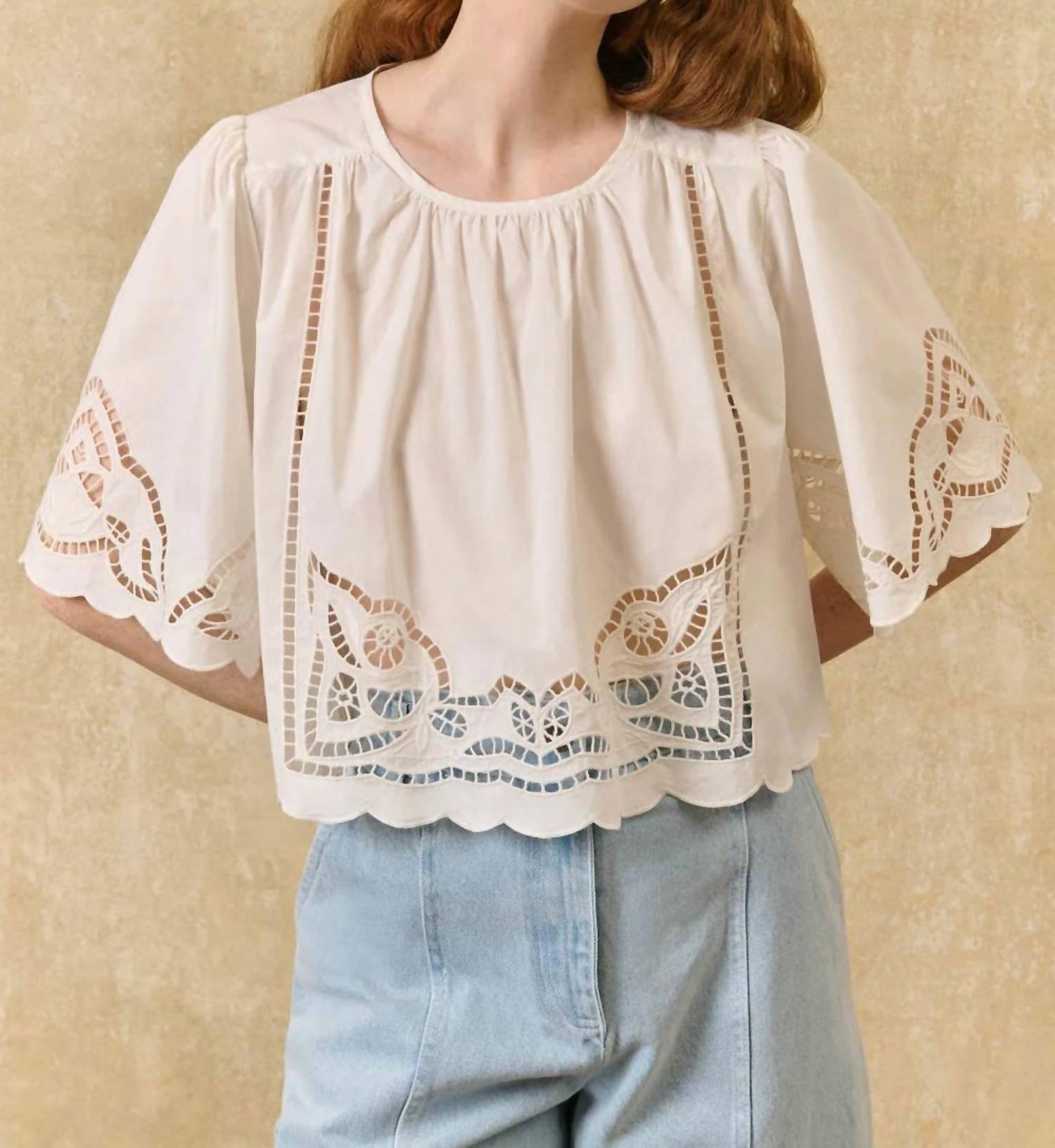 Louise Misha - Louvia Poplin Blouse