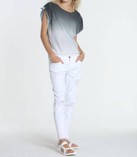 Label+Thread - Women's Ombre Tie Tee