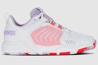 K-Swiss Women’s Ultrashot Team Tennis Shoe in white orchid petal neon blaze - women's shoe