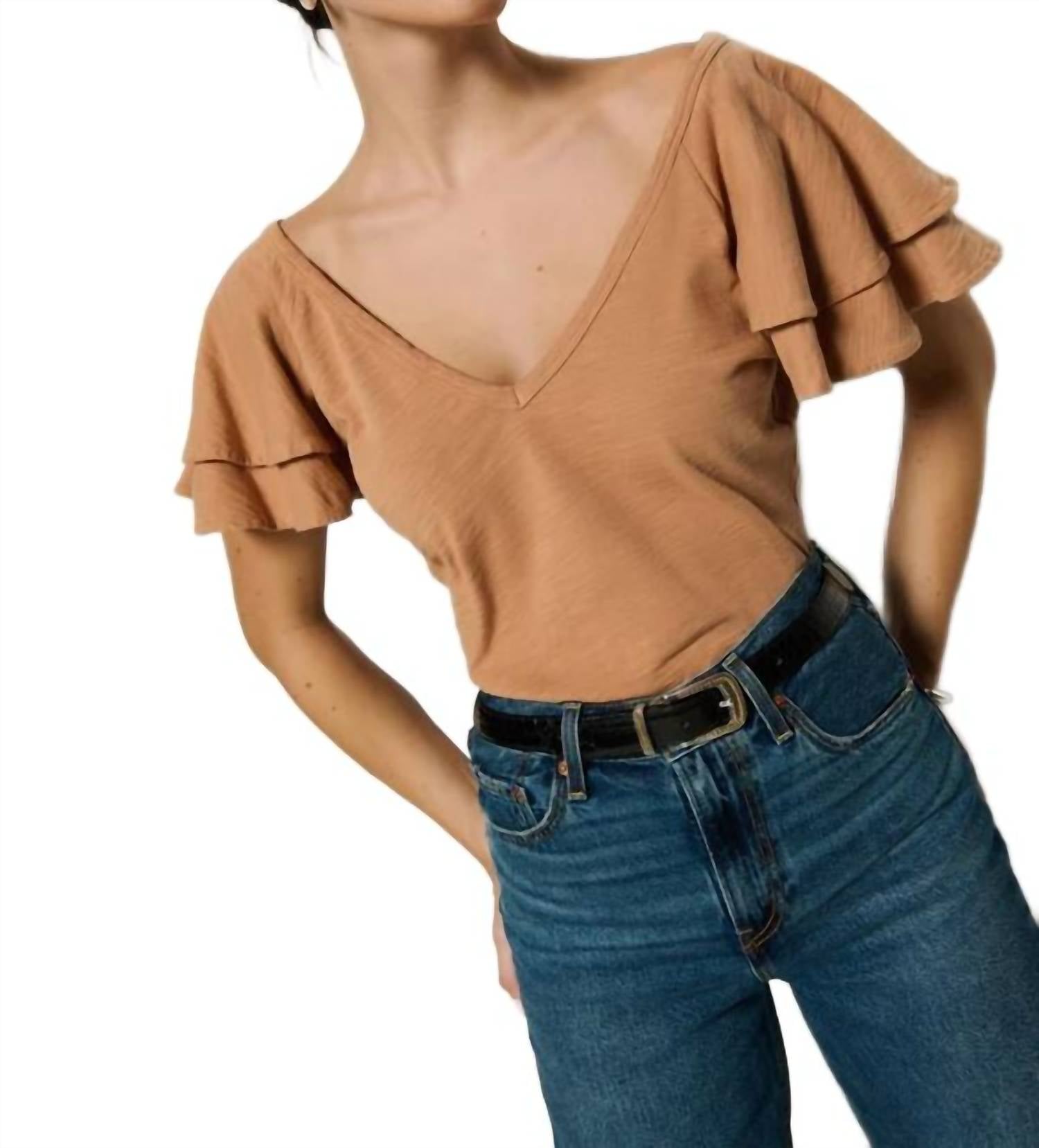 Nation Ltd - Cadee V-neck Top