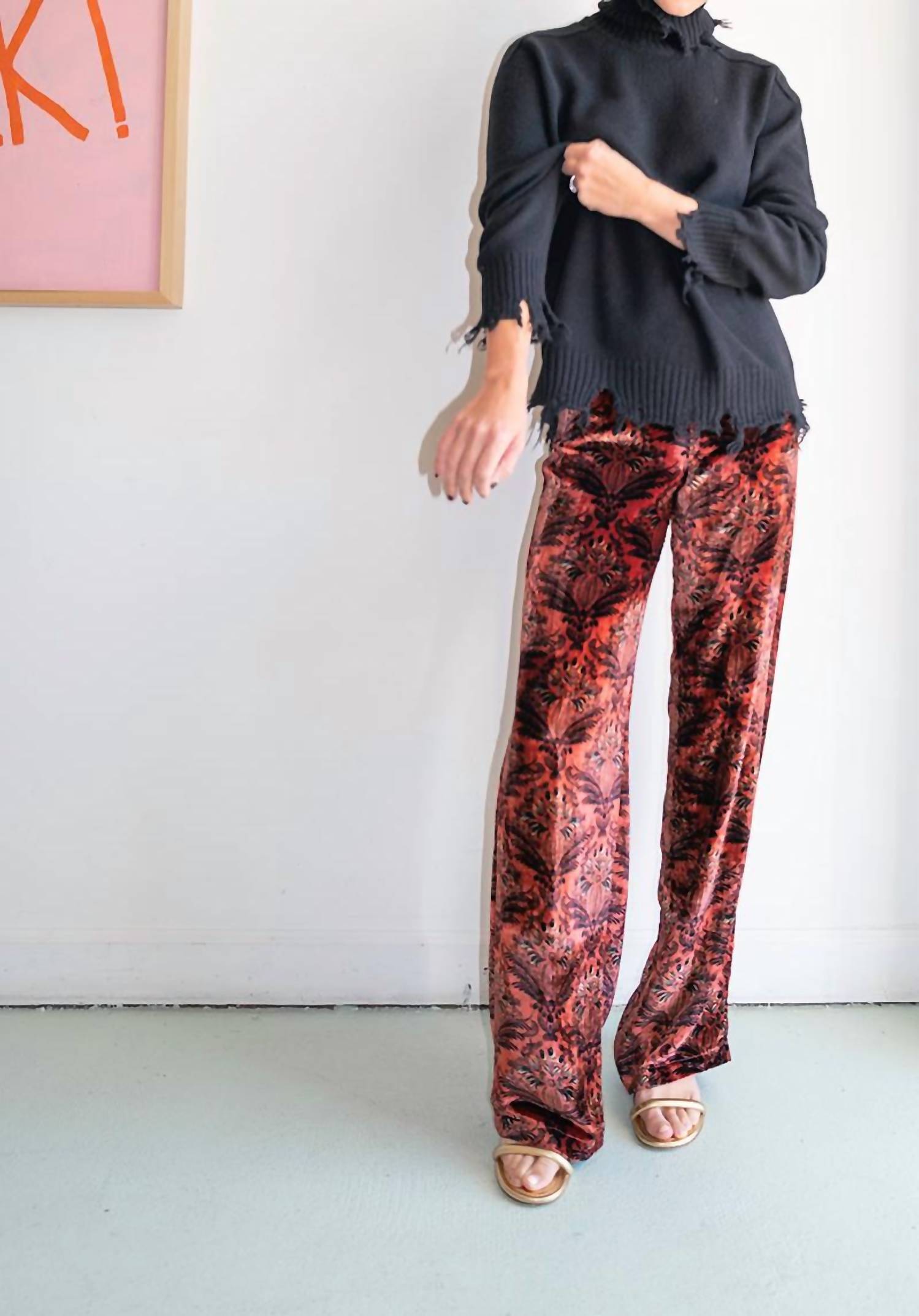 Siyu - Boecio Velvet Pants