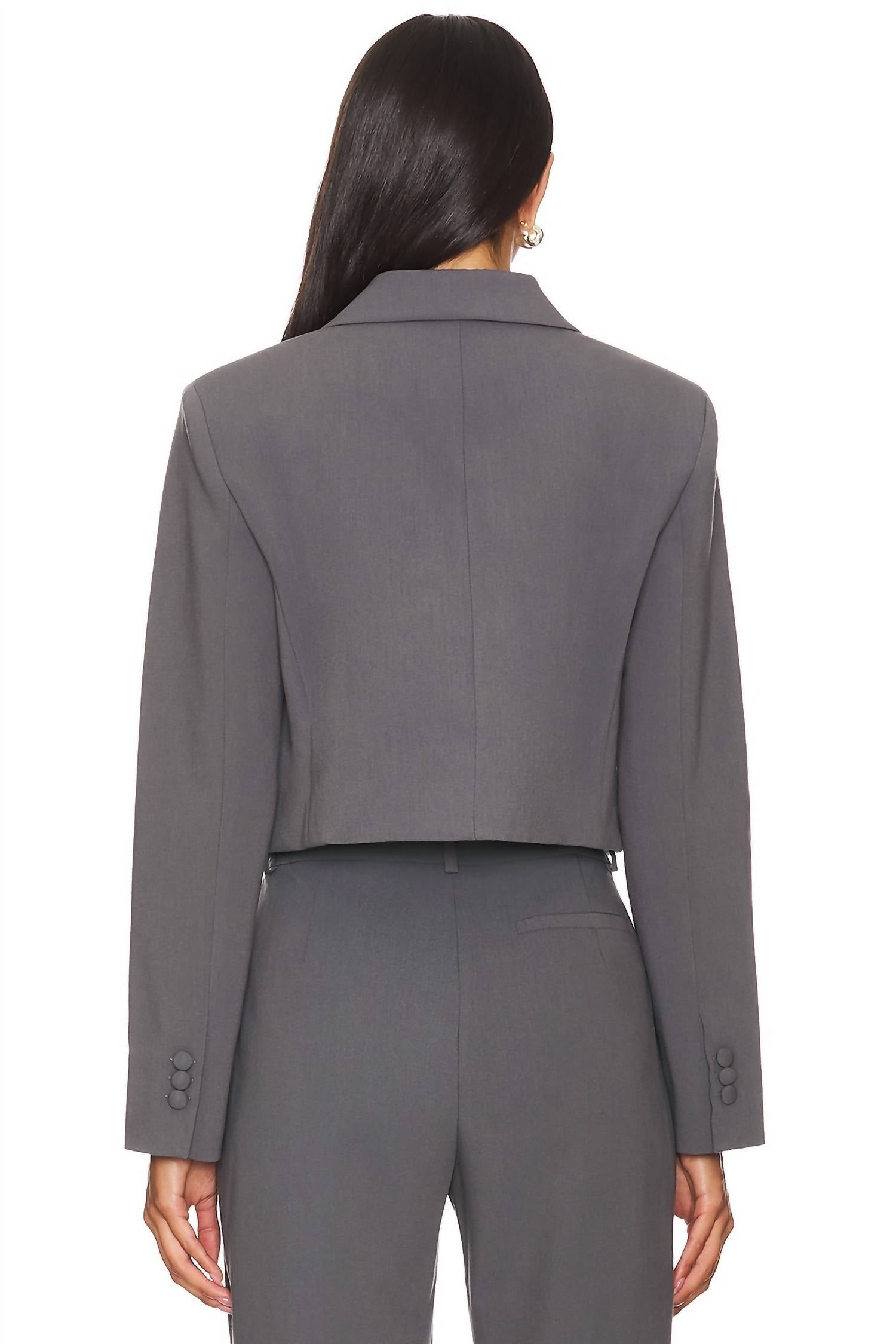 Amanda Uprichard - Reggie Cropped Blazer