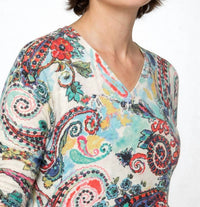 J'Envie/Eli - Montreux Paisley Top