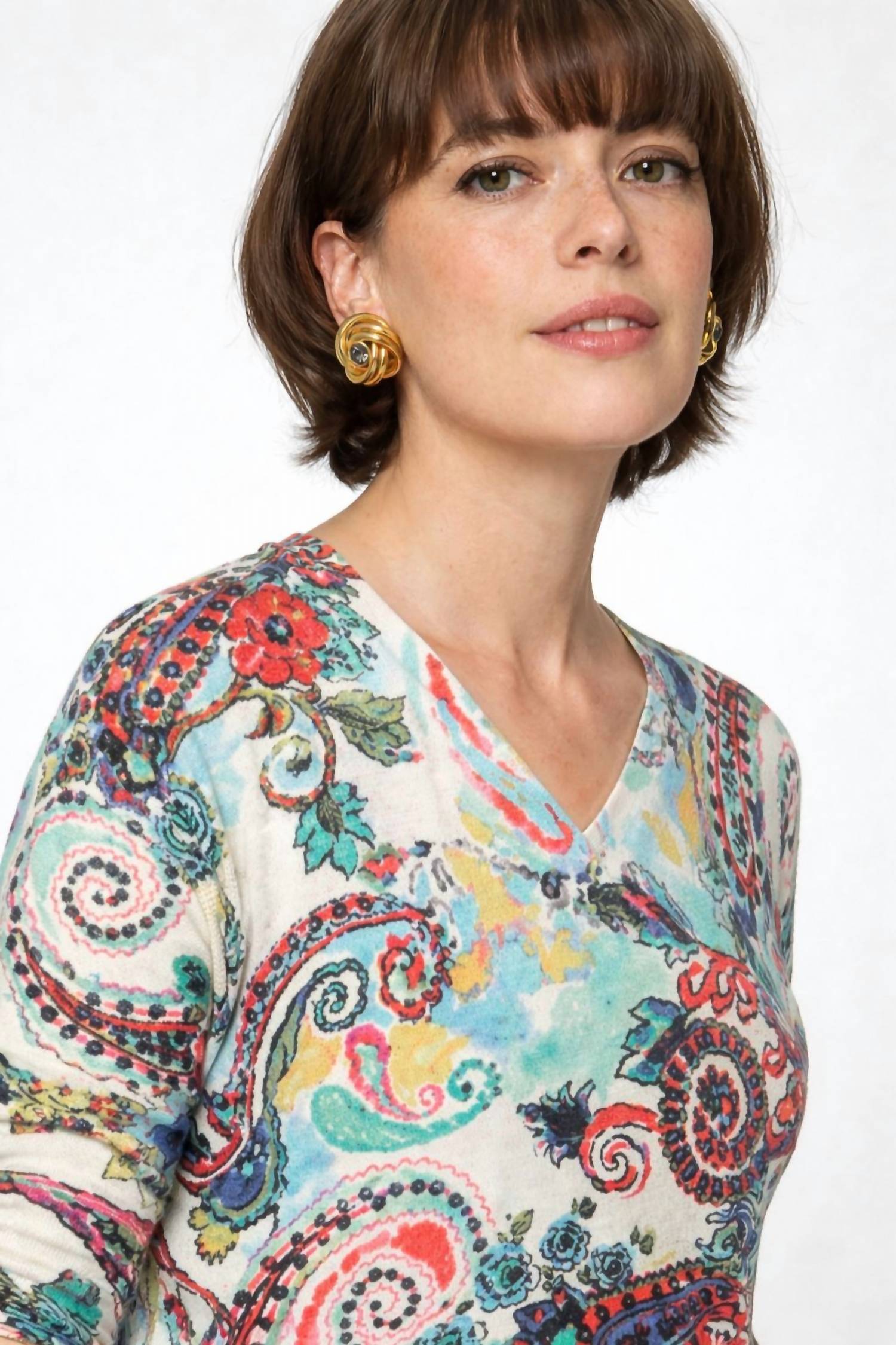 J'Envie/Eli - Montreux Paisley Top