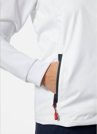 Helly Hansen Women's Crew Vest 2.0 in white - women's jacket - detail view