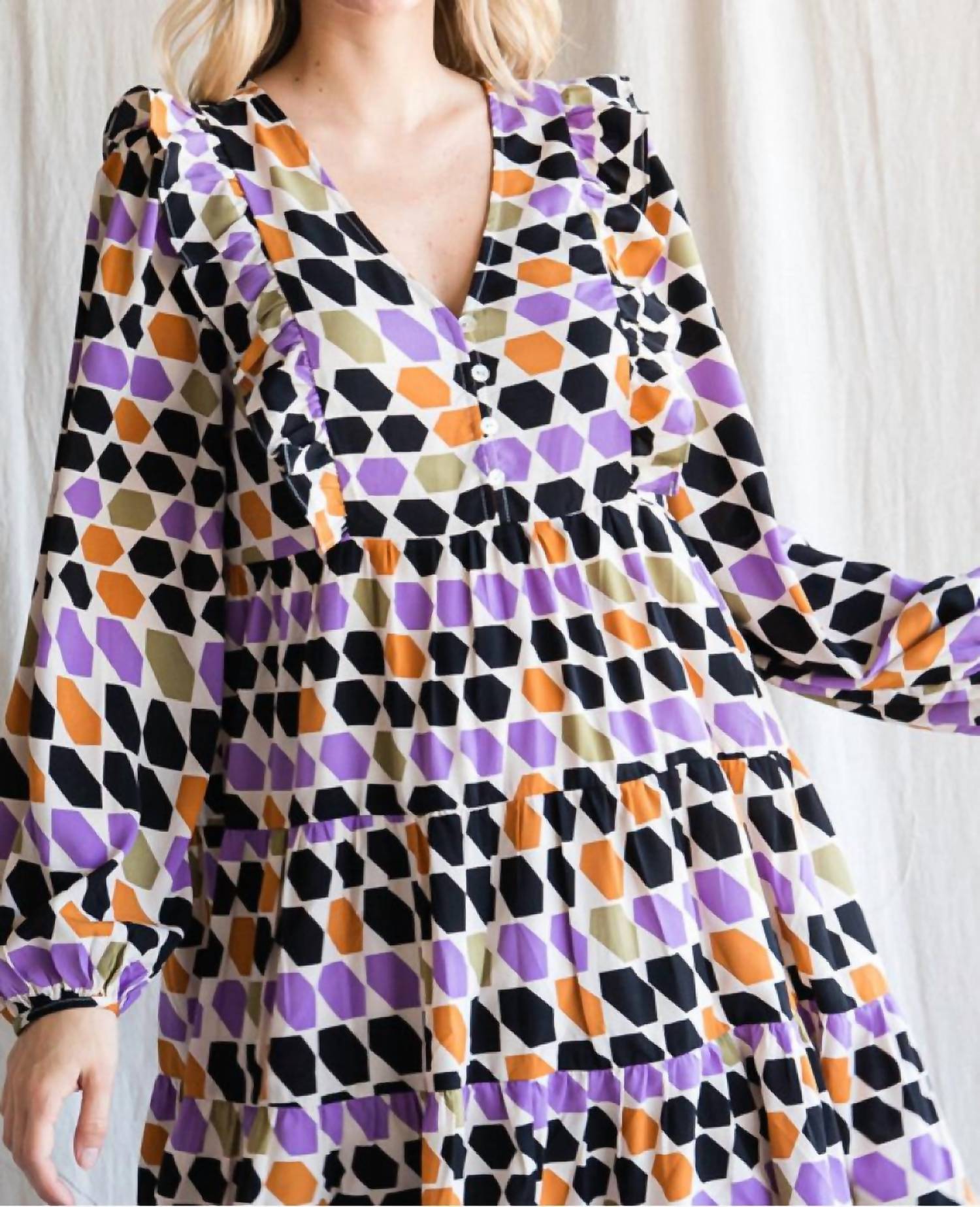 Jodifl - Shape Up Printed Dress