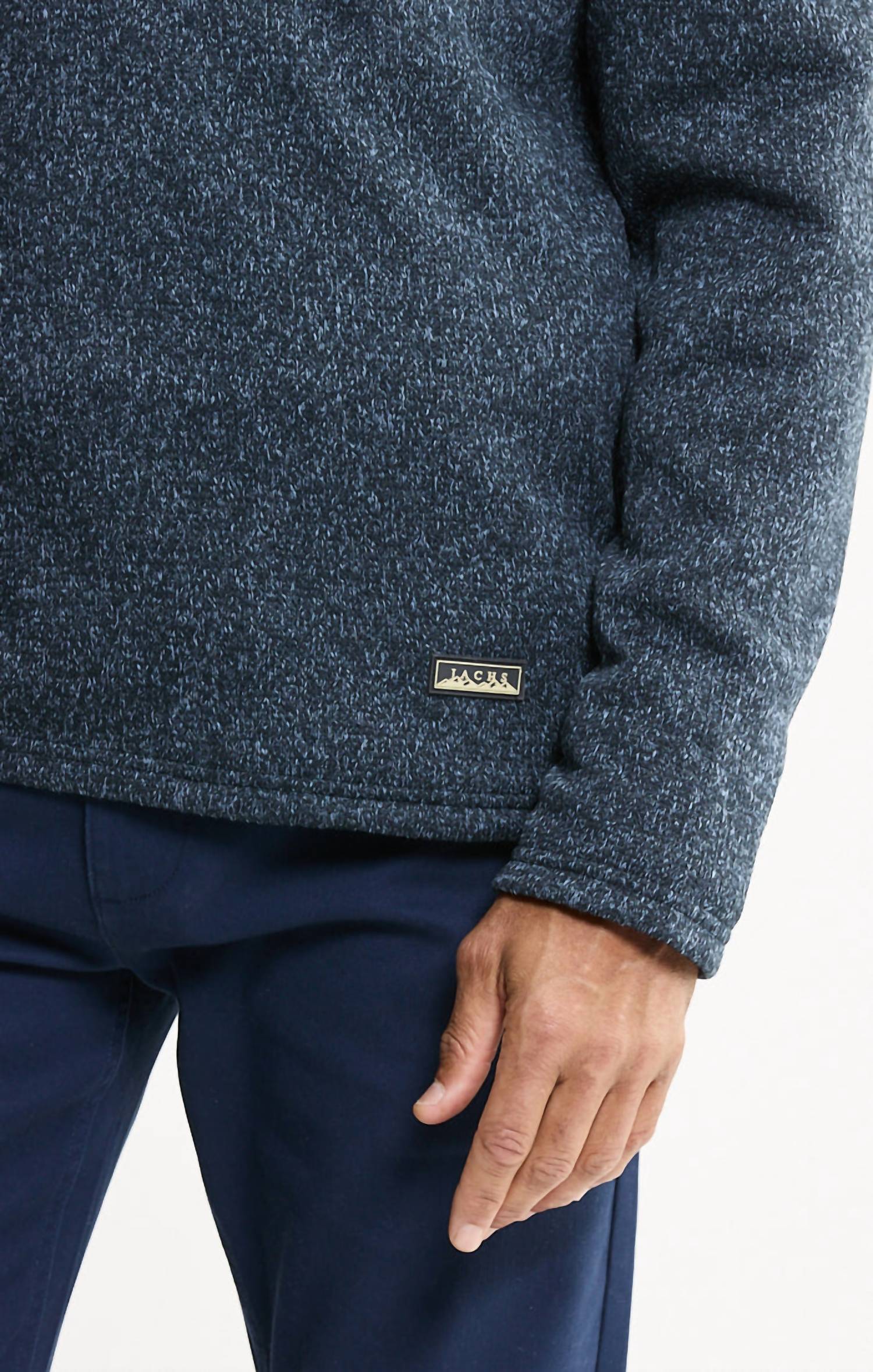 Jachs New York - Stretch Fleece Quarter Zip Pullover Sweater