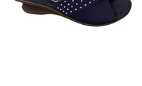 Onex - Women's Nori Rhinestone Elastic Wedge Sandals