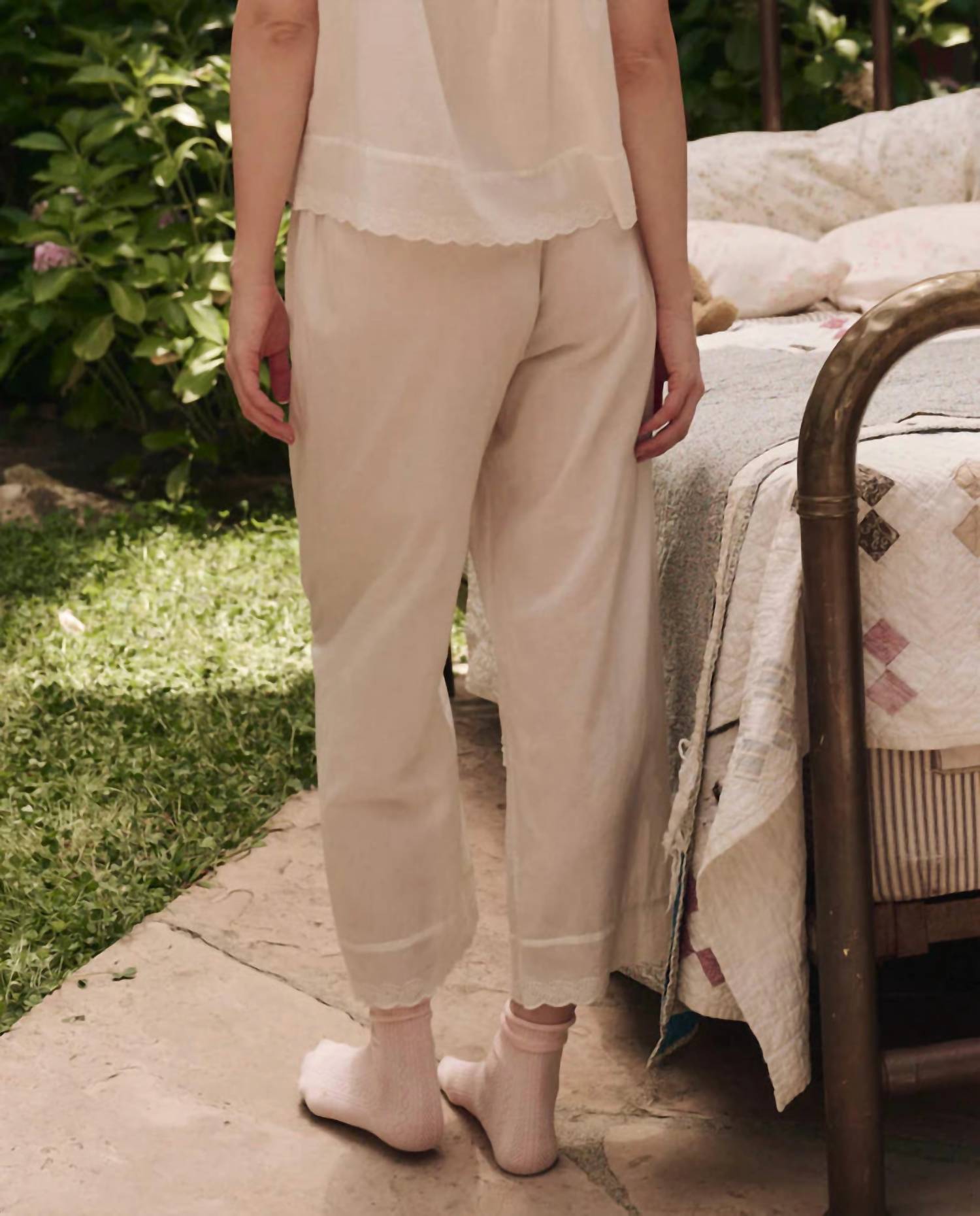 The Great. - Eyelet Easy Sleep Pants
