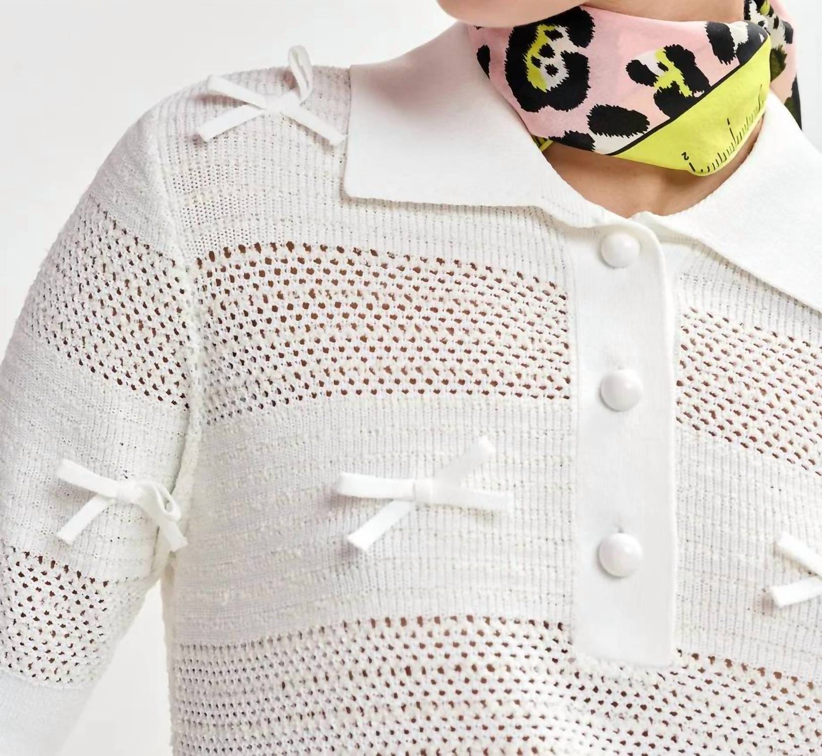 Essentiel Antwerp - Jarts Knit Polo With Bows
