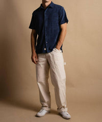 Iron & Resin - Terry Cloth Button-up Shirt
