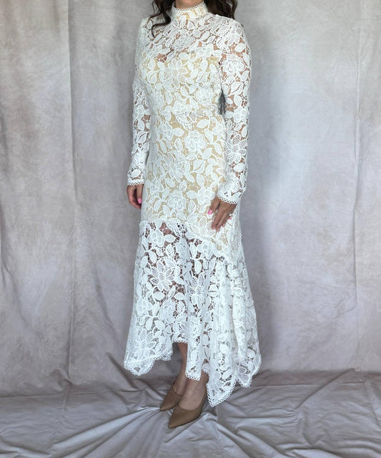 Endless Blu. - Something Romantic Long Sleeve Lace Dress