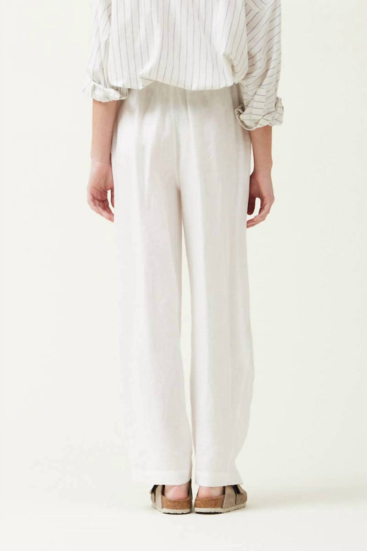 Grade & Gather - Pleated Linen Pants