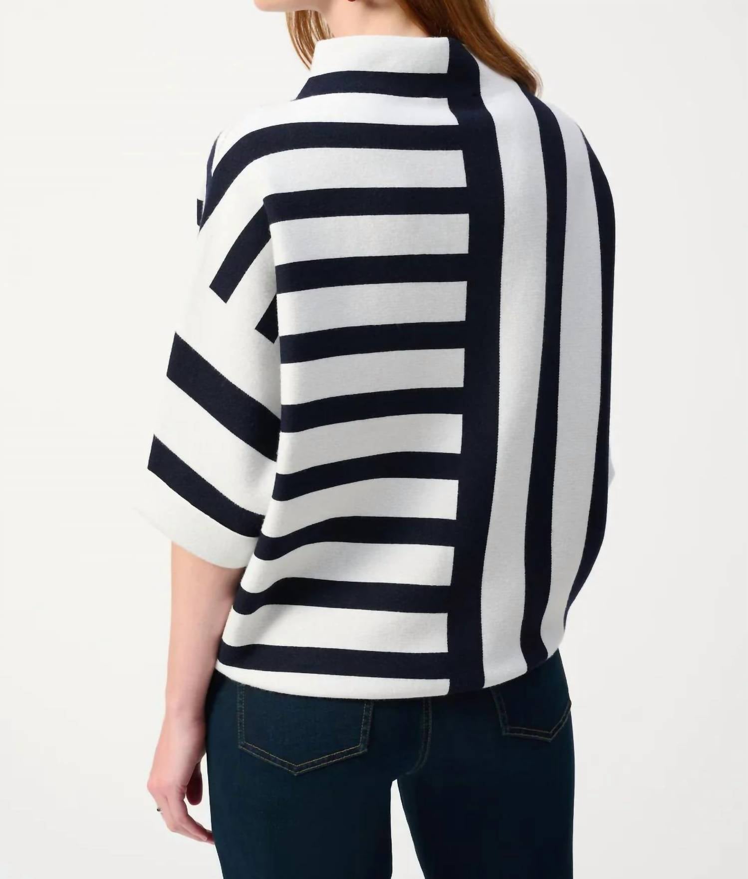 Joseph Ribkoff - Sweater Knit Pullover Top
