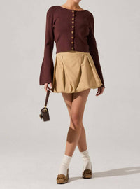 Astr - Nylah Bell Sleeve Cardigan