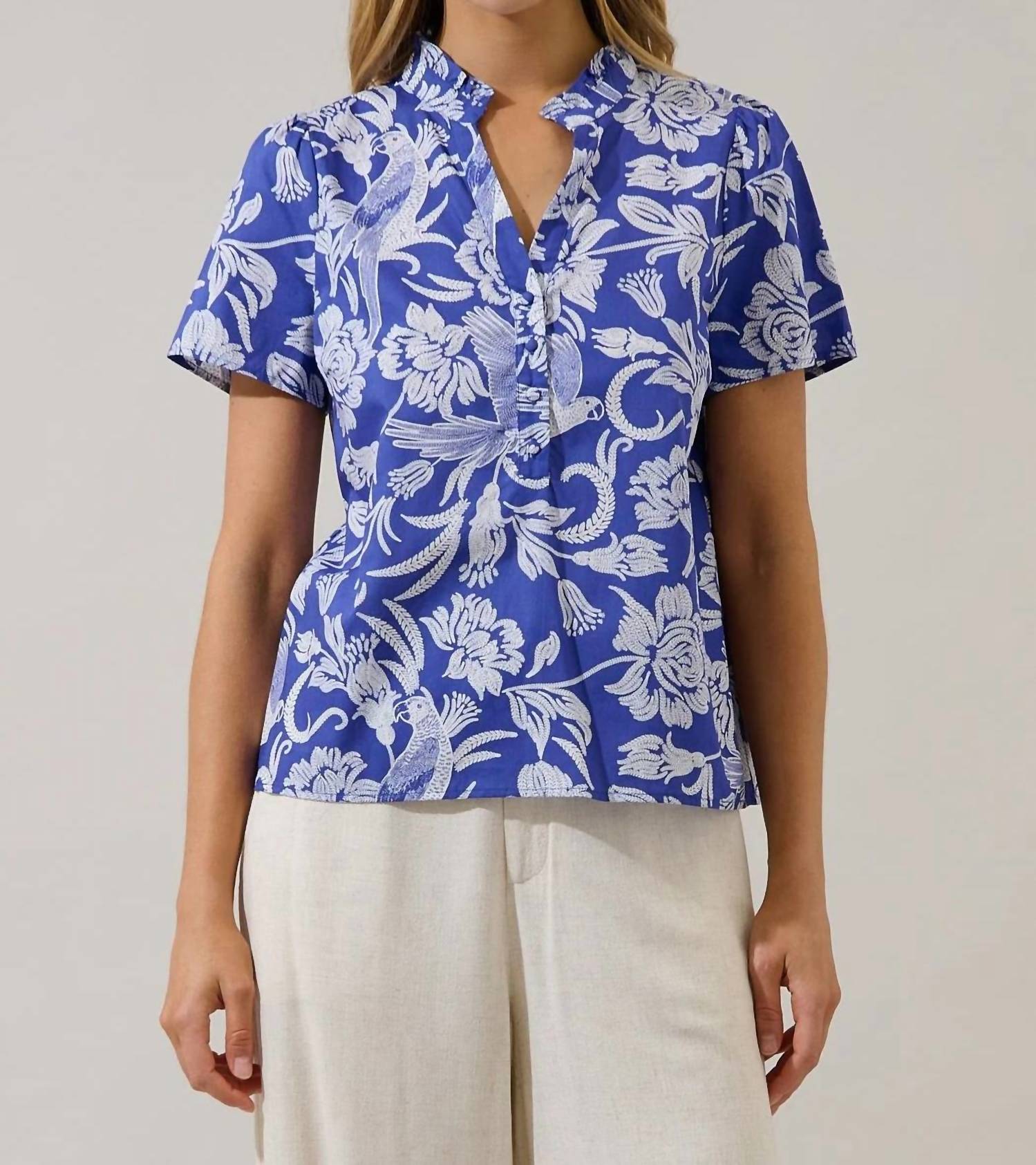 Sugarlips - Whitney Floral Blouse