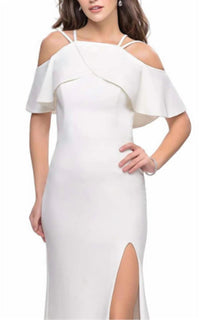 La Femme - La Femme Off The Shoulder Gown