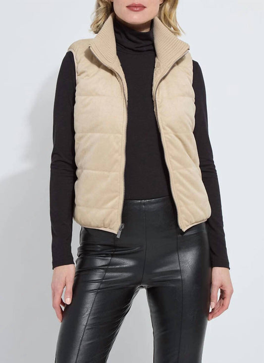 Lysse - Petra Reversible Puffer Sweater Vest