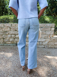 Just Black Denim - Slim Wide Leg Jeans