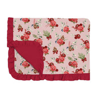 Kickee - Toddler Kid's Ruffle Blanket