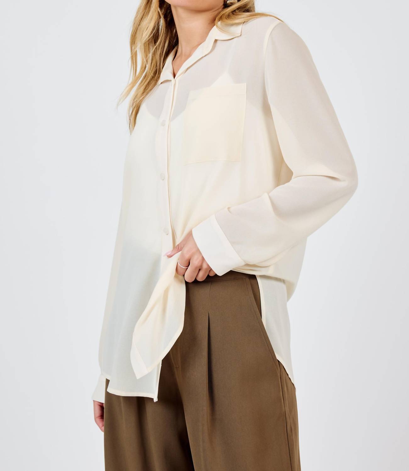 Sadie & Sage - All Invited Button Up Shirt