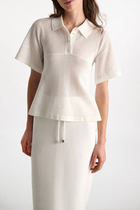 Dorothee Schumacher - Cotton Coolness Mesh Top