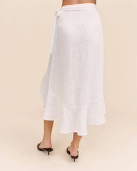 Bella Dahl - Ruffle Wrap Skirt