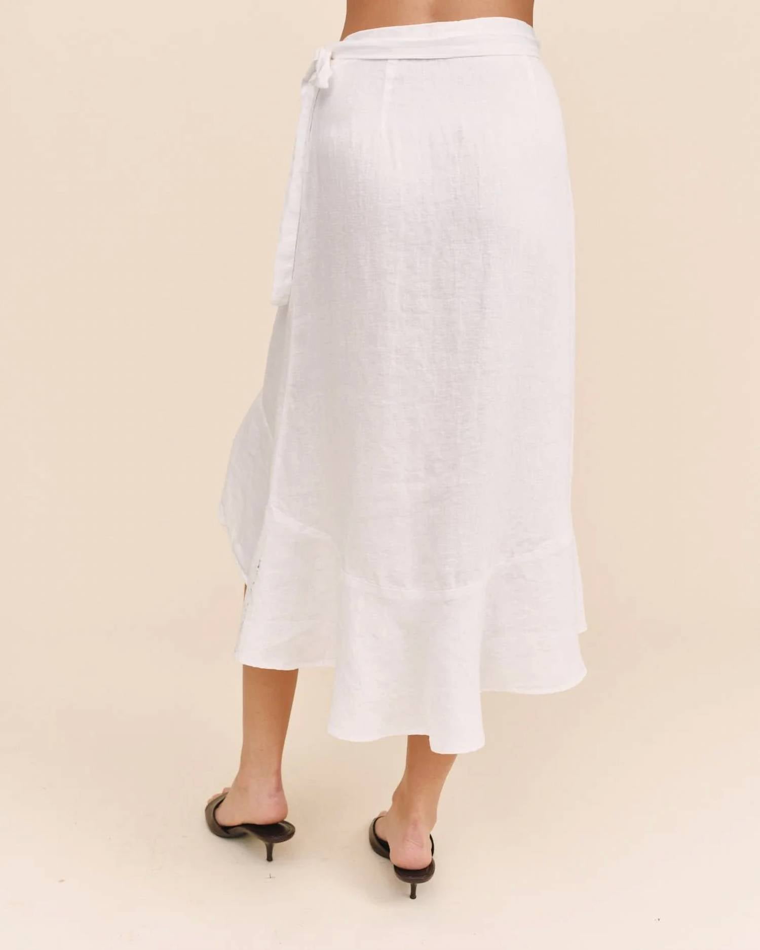Bella Dahl - Ruffle Wrap Skirt