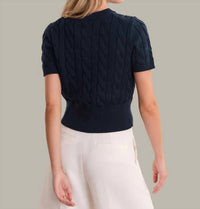 525 America - Clara Cable Knit Top