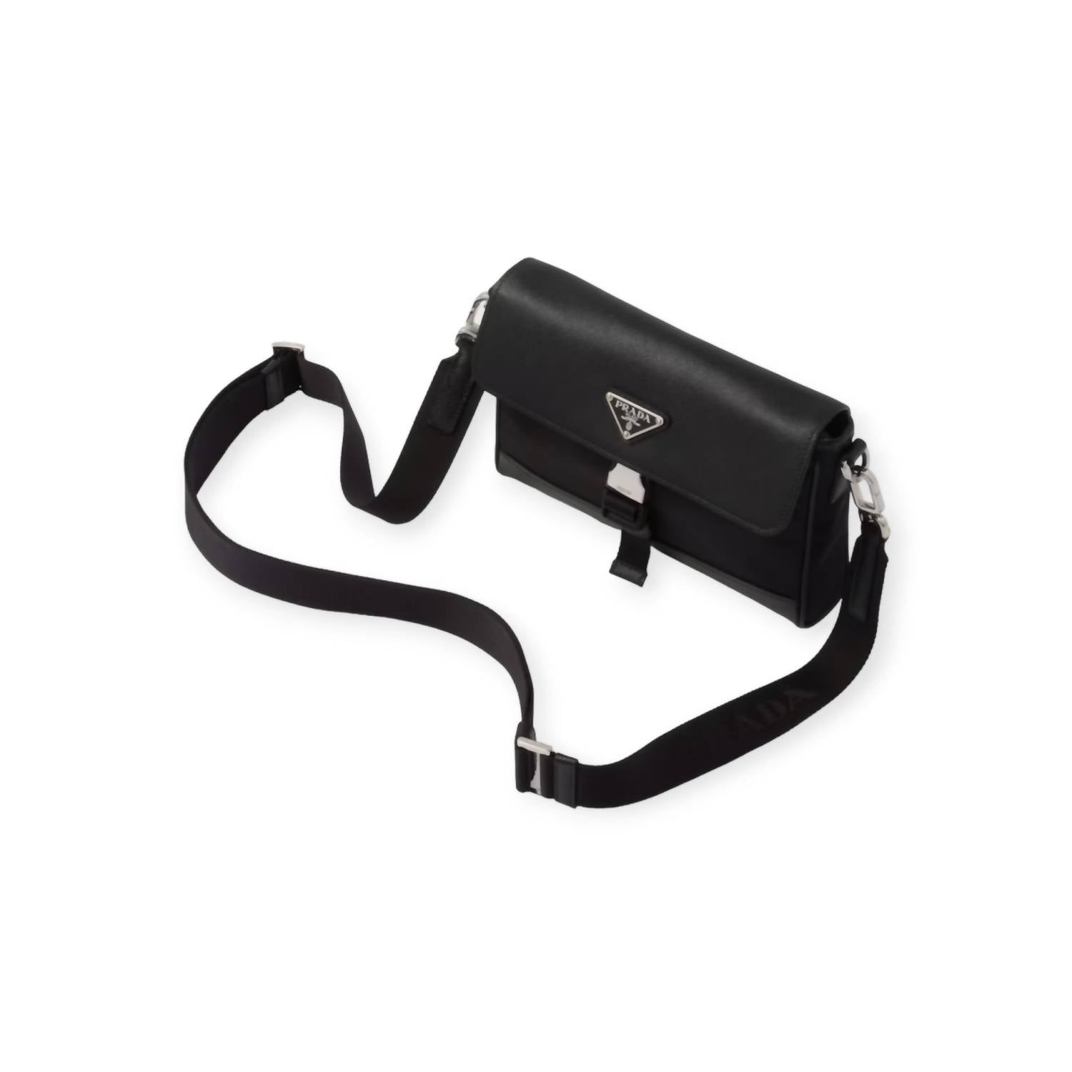 Prada - Women's Re-nylon And Saffiano Shoulder Bag