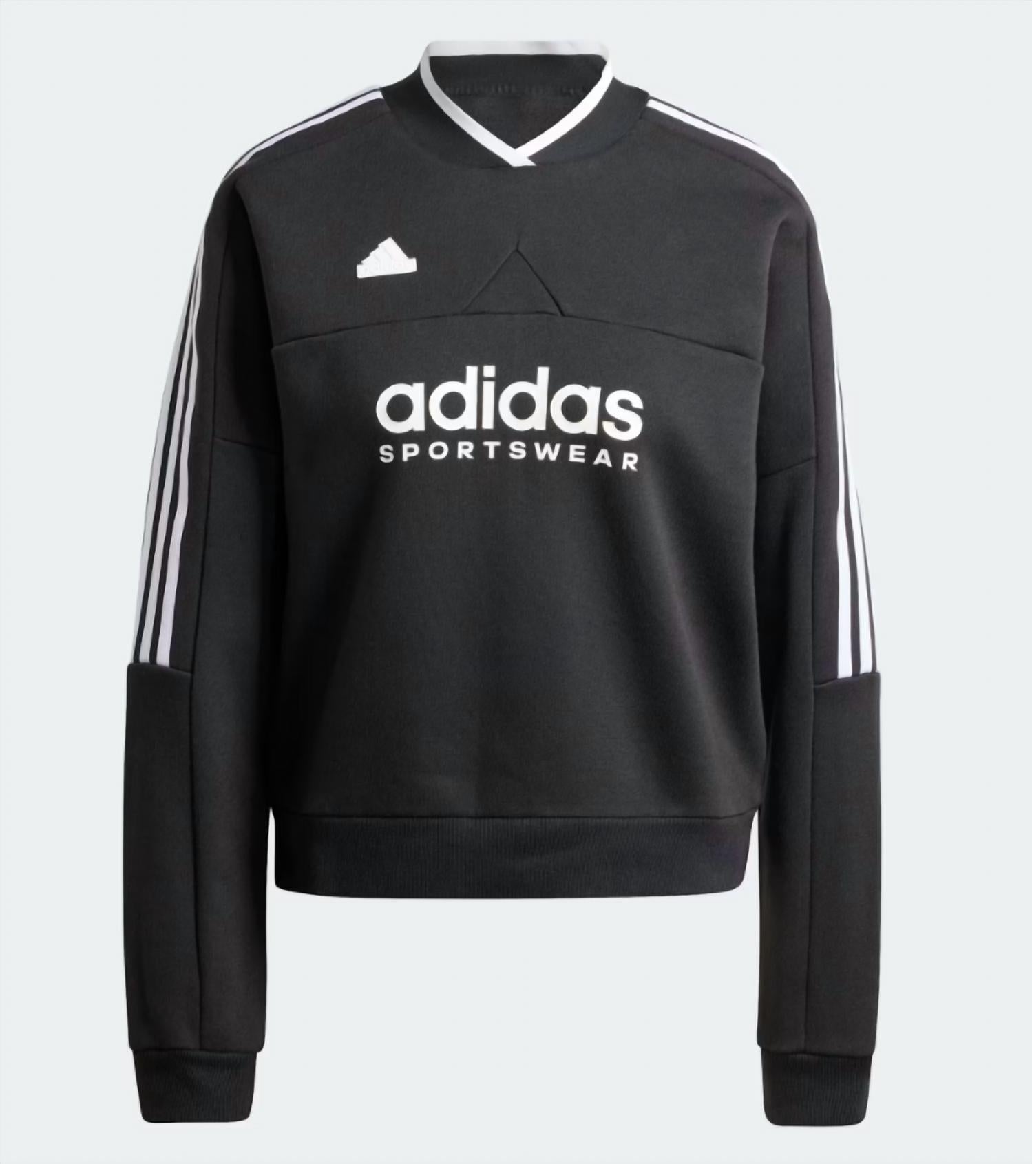 Adidas - Tiro Cut 3-stripes Fleece Sweatshirt