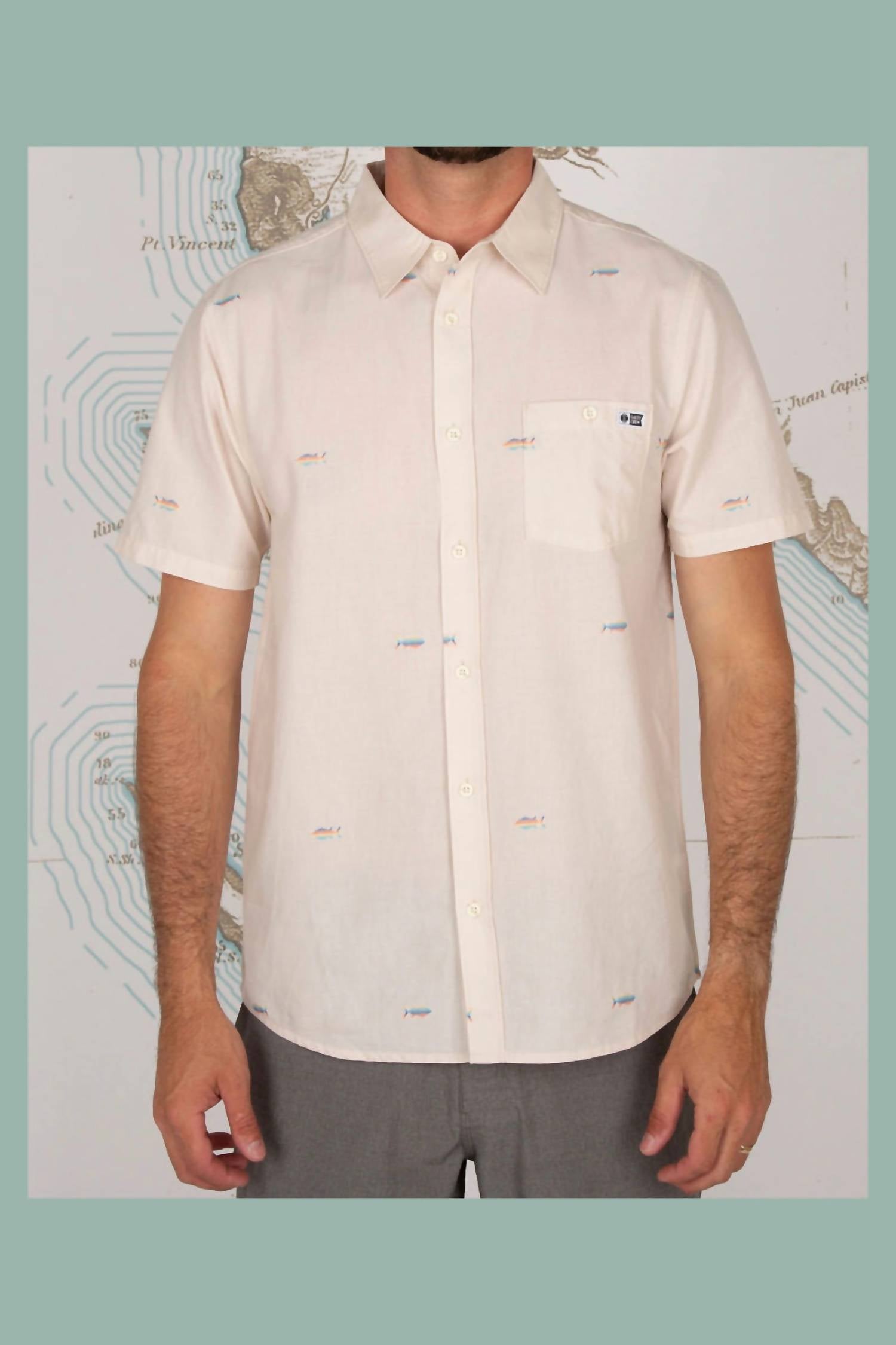 Salty Crew - Tight Lines Short Sleeve Woven Shirt