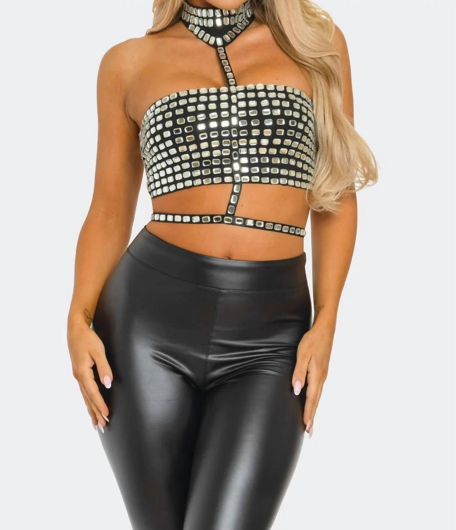 Belle D'Amour - The Be-Dazzled Top