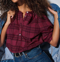 Nation Ltd - May Flannel Top