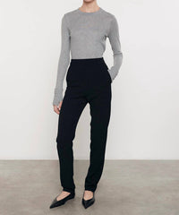 Enza Costa - Women's Easy Cuffed Crew Top
