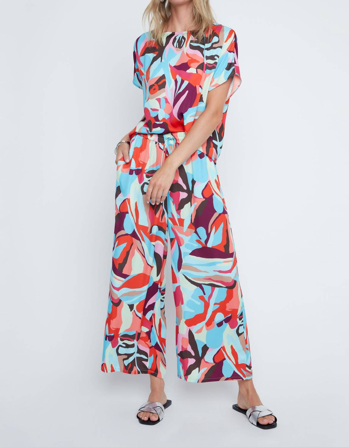 Renuar - Printed Woven Pant