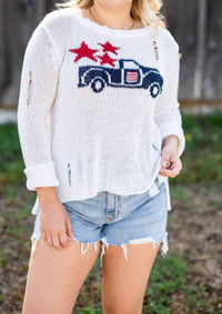 Wooden Ships - Truck Crewneck Sweater