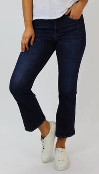 Dear John Denim - Jeanne Super High Rise Cropped Flare Jeans
