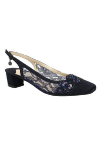 J. Renee - Women's Faleece Sling Heels