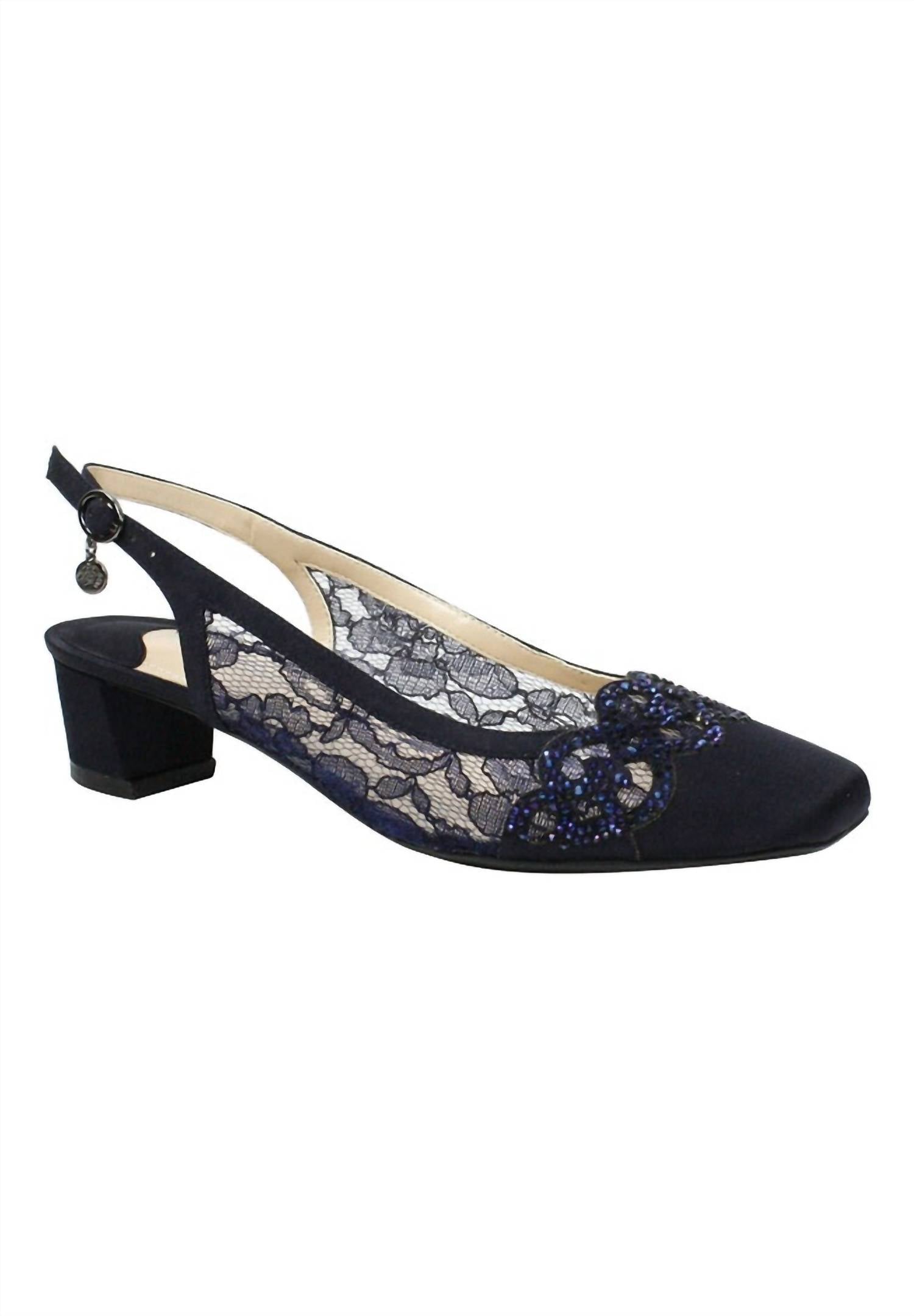 J. Renee - Women's Faleece Sling Heels