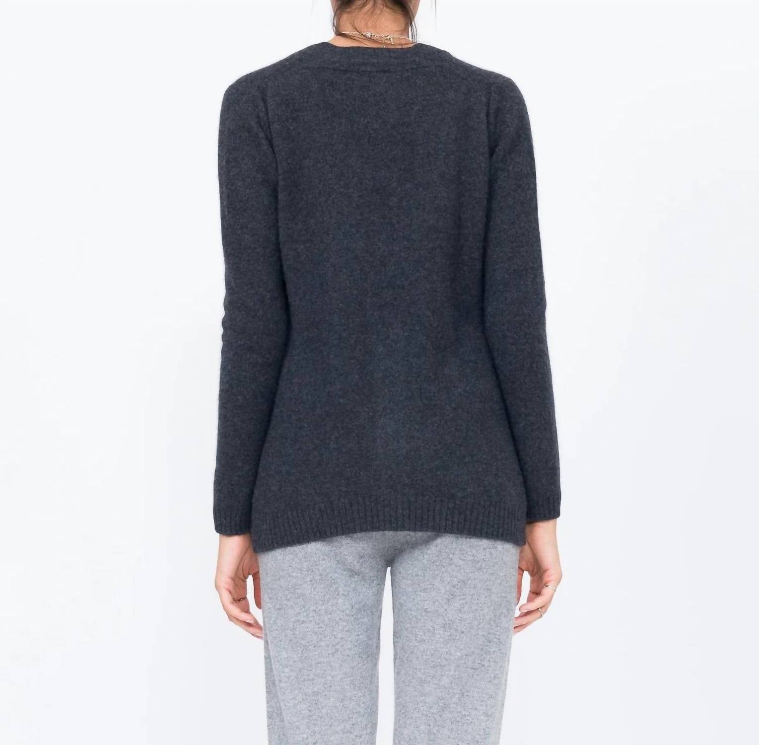 Quinn - Cashmere Boyfriend Cardigan