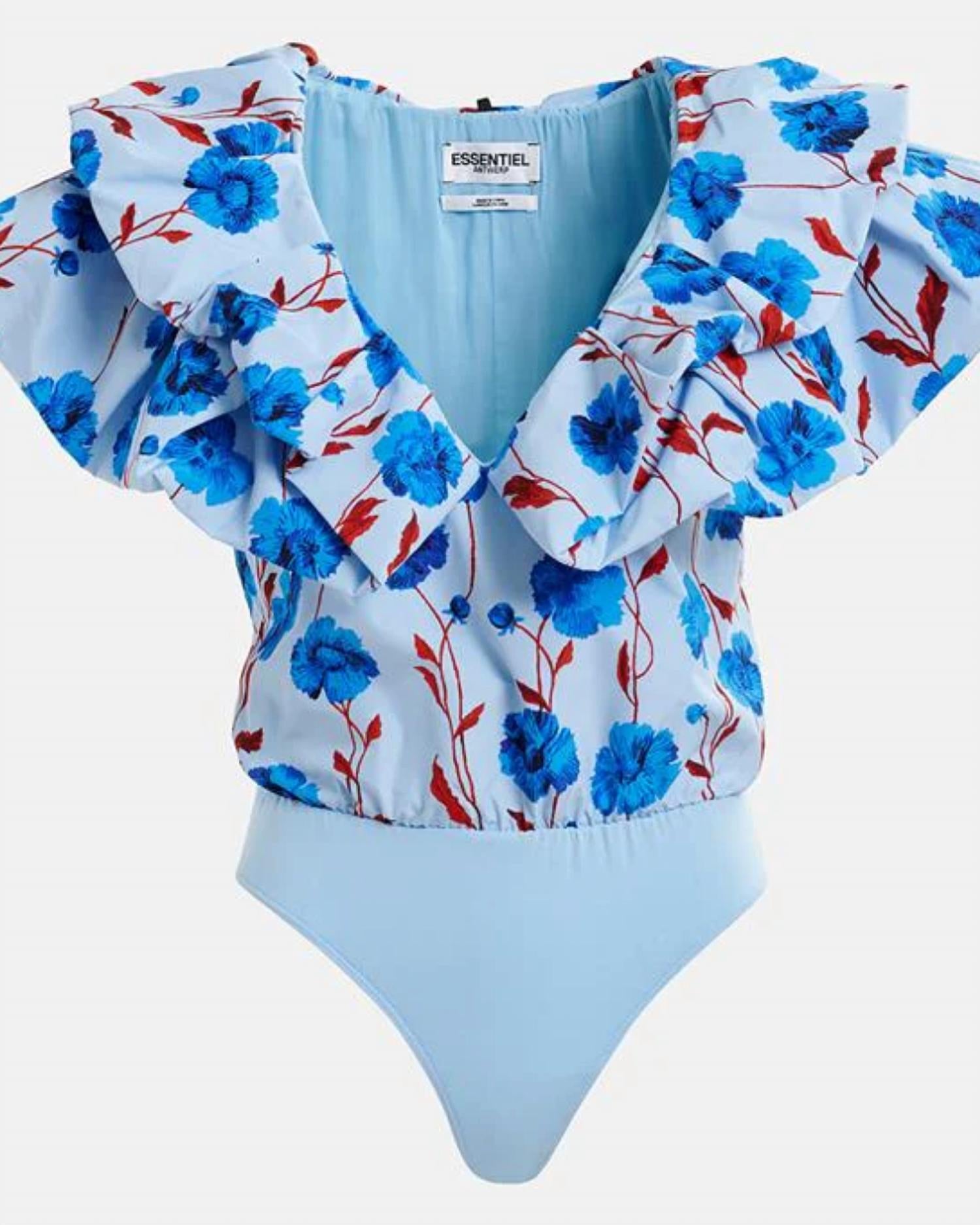 Essentiel Antwerp - Women's Hillary Voluminous Ruffle Bodysuit