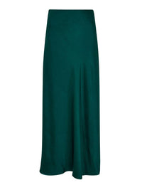 Apricot - Satin Bias Midi Skirt