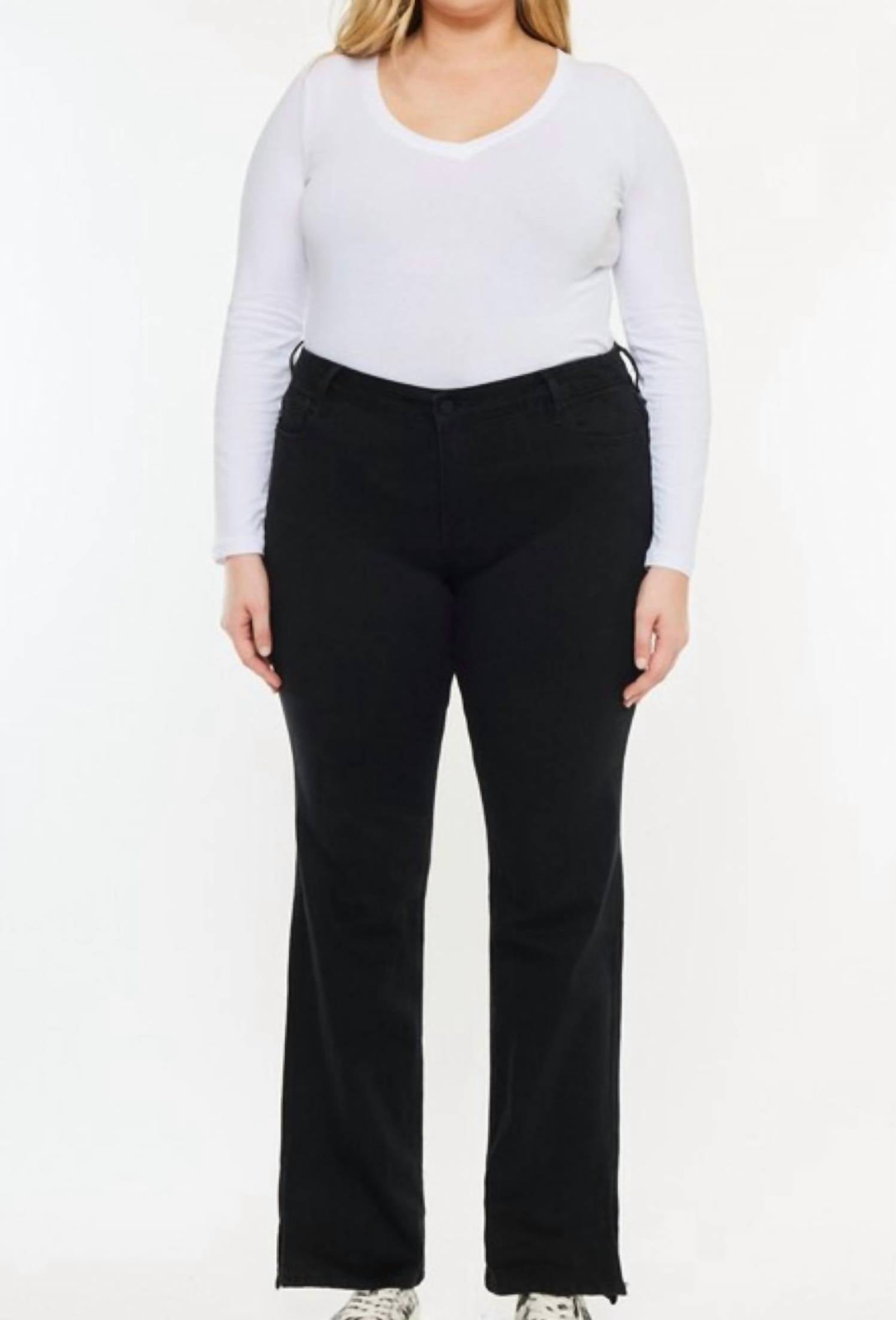 Kancan - Mid Rise Bootcut Jeans