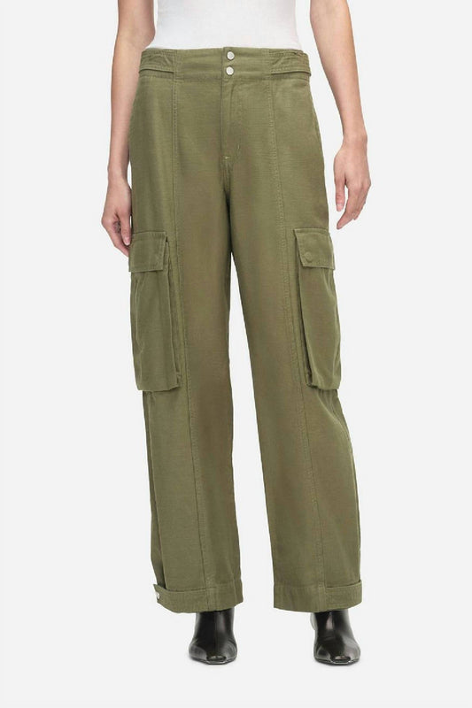 Frame - Wide Leg Cargo Jeans