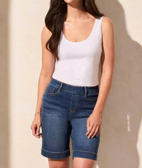 Tribal - Audrey Mid Rise Pull On Shorts