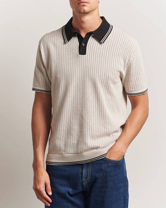 Paul Smith - Knitted Polo Shirt