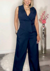 Milk & Honey - Asymmetric Hem Top Jumpsuit