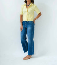Heart Of Pine - Lemon Drop Denim Jacket
